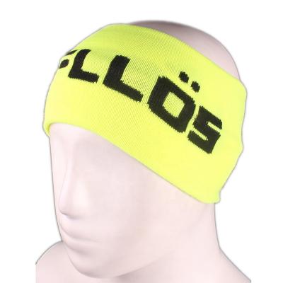 China Reflective print; Travel Comfy Soft Fitness Non Slip Men Comfortable Yoga Women Elastic Sporty Reflective Headband For Night Running for sale