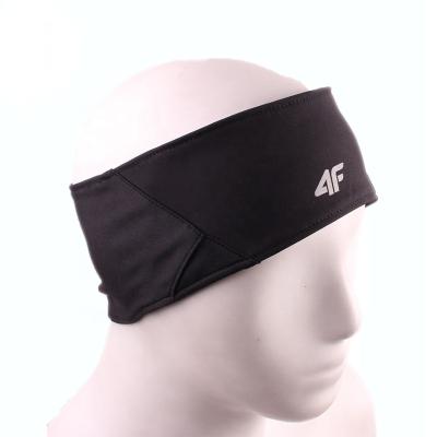 China Reflective print; Wholesale Hot Selling Polyester Fleece Double Layer Waterproof Accessories Soft Comfortable Print Reflective Headband for sale