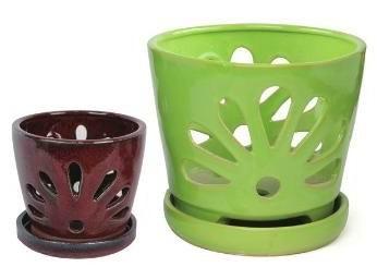 China Orchid Pots / Planters GW7304 Set 2 for sale