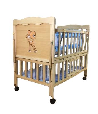 China Contemporary baby hutch, kids cradle with wheels, toddler bed, nursery furniture for sale