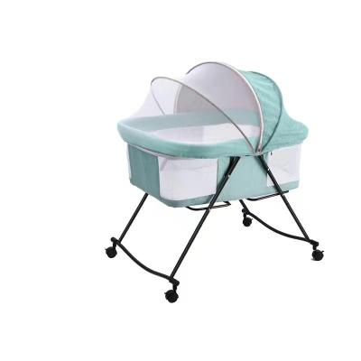 China Contemporary Travel Baby Hutch, Foldable Newborn Kids Beds, Cradle with Mosquito Net for sale