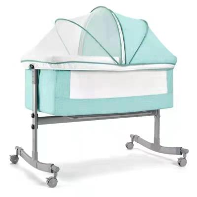 China Contemporary Foldable and Portable Baby Cribs, Newborn Cribs, Toddler Cradle with Mosquito Net for sale