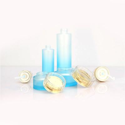 China New Design Durable New Design 20g 30g 50g 30ml 50ml 100ml Pump Bottle Cosmetic Glass Pump Bottle Packaging for sale