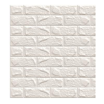 China China factory 3d pvc pe foam wall sticker 3d brick wallpaper XPE foam 3d brick wall sticker for sale