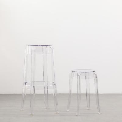 China Counter Silla De Bar Designer Cheap Modern Indoor Outdoor Nordic Clear Acrylic Bar Stool for sale