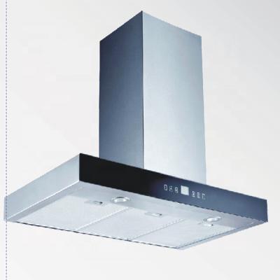 China H402-9 Stainless Steel Commercial Kitchen Smoke Hood Restaurant Kitchen Chimney Exhaust Island Hood Range Hood for sale