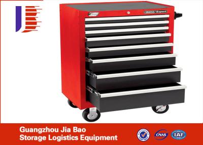 China Industrial Universal CNC Tool Storage Cabinet Chest With 4 Wheel / 5 Drawers for sale