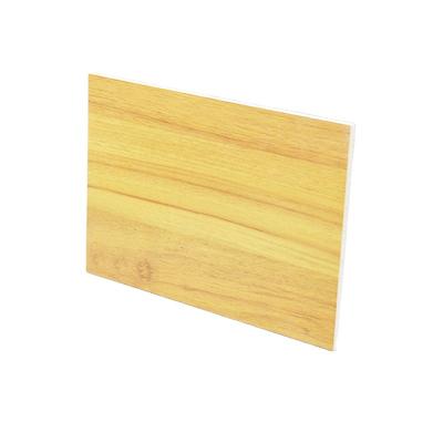 China Fireproof fireproof waterproof wood grain veneer and core layer made of glass magnesium for hospital wallboard for sale