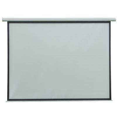 China Popular Hot Selling Portable 4:3 Wall Mounted 150 Inch Electric Projection Screens for sale