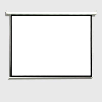 China Popular Hot Selling 84 Inch Wall Mounted 16:10 Quickly Fold Air Powered Projection Screens for sale