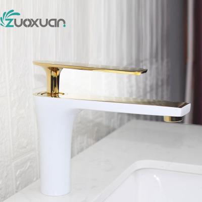 China ZuoXuan Thermostatic Original Design Faucets Bathroom Mixer Brass Basin Faucet for sale