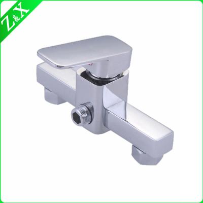 China Wall Mounted Thermostatic Faucets Bathtub Shower Faucet , Single Handle Shower Mixer for sale