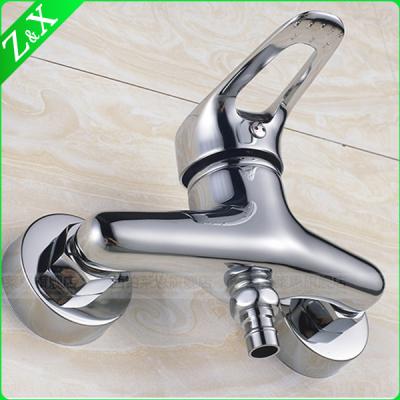 China Thermostatic Faucets Bathroom Hidden Shower Faucet Black Paint And Chrome Plate for sale