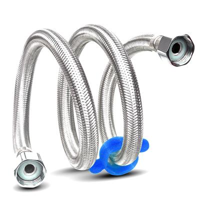 China stainless steel double lock faucet flexible water hose for shower bidet and shower head ZX-201 for sale