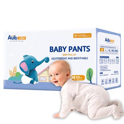 China AUB Printed Private Label Couche Pour Baby Diapers Hot Sale Baby Softcare Organic Diapers Wholesale Baby Diapers for sale