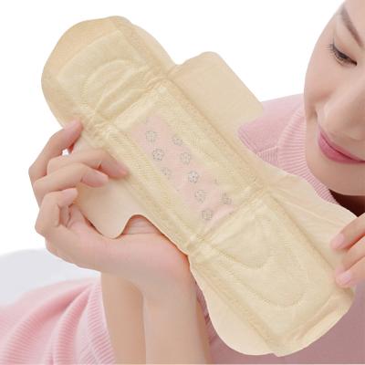 China Custom Logo Toallas Sanitarias Women Pads Super Absorbent Feminine Ultrathin Bamboo Sanitary Napkin With Wings for sale