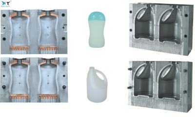 China Cosmetic Plastic Blowing Bottle Mould Polish Or Matts Surface Treatment for sale