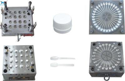 China Highly Precise Screw Plastic Cap Mould S50C Mold Base Easy Operating for sale