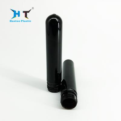 Cina semilavorato di plastica cosmetico delle bottiglie dello spruzzo del profumo nero solido di colore del collo di 40g 28mm in vendita