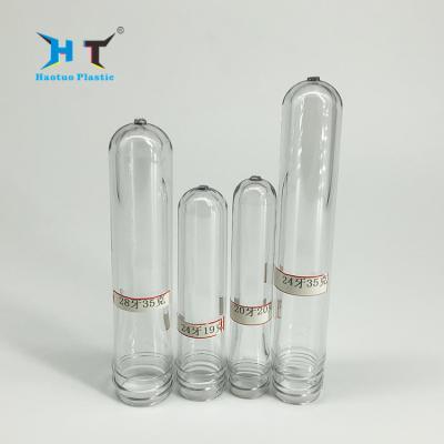 China Durable 1 Liter Bottle Preforms 18mm 20mm 24mm 100% Virgin PET Resin for sale