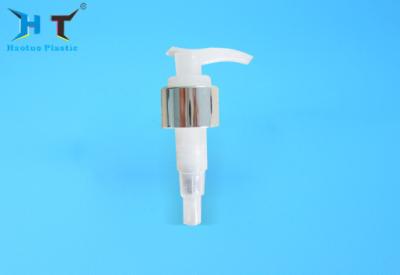 China Out Spring Lotion Dispenser Pump Ribbed Closure HT - L005 PP / PE Material for sale