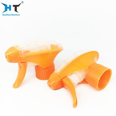 China 28 Mm Adjustable Hand Trigger Sprayer Stream Nozzle Customize Tube Length for sale