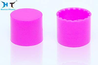 China 20 Mm Pink Color Small Screw Cap Smooth Surface No Plastic Scrap for sale