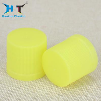 China 28 / 415 Screw Top Bottle Caps , Ribbed Or Polish Surface Screw Cap Lid for sale