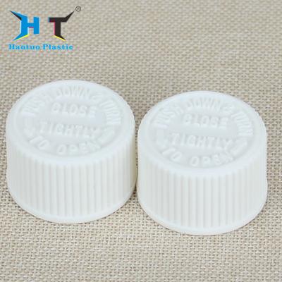 China Double Wall 28mm Bottle Caps 4.8 Gram For Plastic PET Capsule Bottle for sale