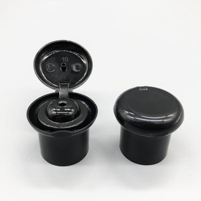 China 24/415 Cosmetic Plastic Bottle Screw  Mushroom Flip Top Cap Cover for sale