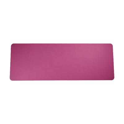 China Non-slip High Quality Rubber Yoga Mat Green Ecor Friendly Custom PU for sale