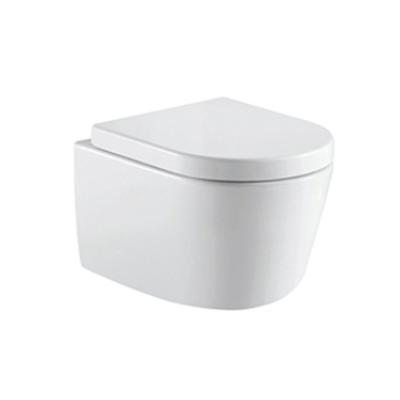 China Chinese Manufacturer P Ceramic Double-Flow Trap Back To Wall Toilet Wall Hung Toilet With Concealed Cistern for sale