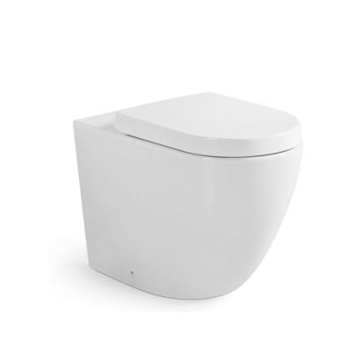 China New Double-Flow Ware Wholesale Sanitary Ware Bathroom Ceramic P-trap To The Wall Toilet Hung Toilet for sale