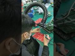 Mobile Soldering Fume Extractor With One Or Two Bamboo Tubes For Co2 Laser Cutting Machine