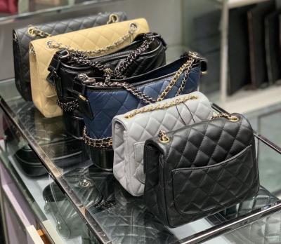 China Lady Factory direct sales of European and American luxury brand women's bag new original diamond lattice design fashion handbag for sale