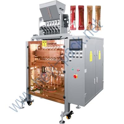 China Automnatic Food Multi Lanes Rows Sugar Packing Machine for sale