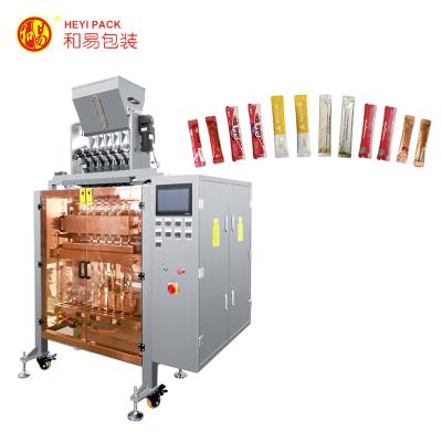 China Multi Food Lanes Paste Granular Sugar Packing Machine for sale