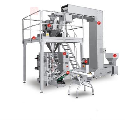 China HEYI Automatic High Accuracy Dry Food Snacks Packaging Machine Fruit Packaging Machines for sale