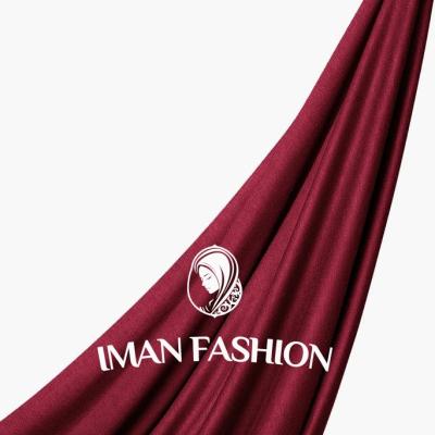 China Soft Touch Feeling Iman fashion Wholesale 180*70cm Jersey Hijab Women Muslim Shawl Wrap Plain Hijabs Stretchy Premium Scarf Cotton for sale