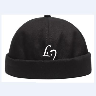 China JOINT Hot Sale Brimless Hat Customized Logo Casual Wear Unisex Baseball Hats for sale