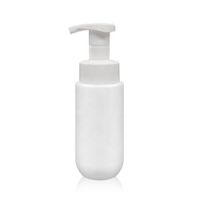 China Customized 260ml Cosmetic PET Empty Plastic Cleaning Foam Soap Pump Bottle for sale