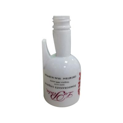 China White Plastic 50ml PETG Food Bottle With 3 Colors Printing for sale