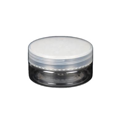 China Factory Clear Plastic Sample Jar 20g Cream Packaging Small Clear Plastic Cosmetic Container for sale