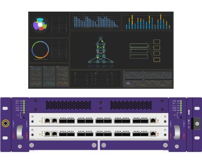 China Captação de dados do corretor do pacote da rede da analítica de Netinsight e visibilidade Mangement da distribuição à venda