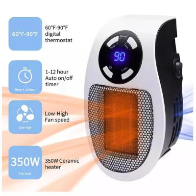 China Car Wholesale 500W PTC Plug In Personal Home rechargeable electric fireplace heating heaters for room for sale