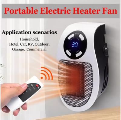 China Car 500W Fast Fan heater Winter Warmer Overheat Room Heating Stove Household Air Heaters Portable Electric Heater for sale