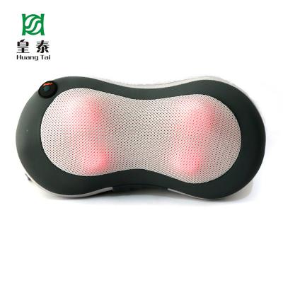 China Body pressure activated vibration shiatsu neck full body massage pillow for lower back chair machanisum for sale