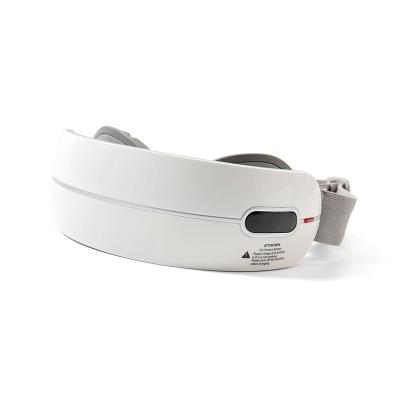 China Rechargeable 2023 Eye massager with 46 degree heated warm care vibration Eye massager for sale