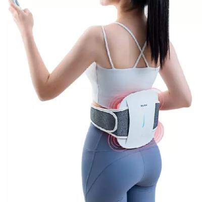 China Body USB rechargeable electric waist pain relief waist massager belt With heating for sale