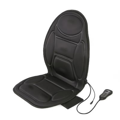 China Body quality kneading vibrating back full body massage cushion for sofas and car seat with infrared heating for short drivers for sale